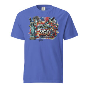 Unisex garment-dyed heavyweight t-shirt